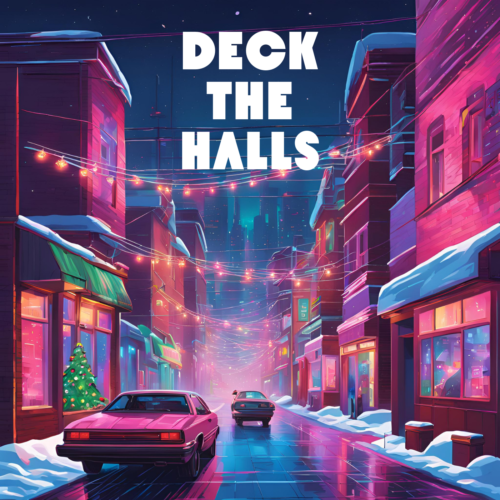 Deck The Halls (Synthwave Remix) Artwork
